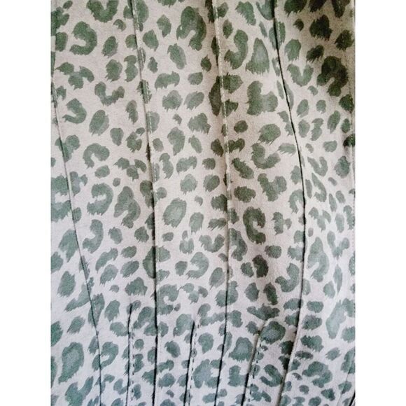 Lemon Grass XL Zip Front Jacket Vintage Gray Black Animal Print‎ Plear Front - Picture 3 of 7